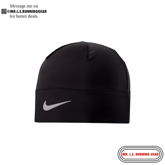 Nike Dri-FIT Running Hat & Glove Set NRC37082 - Picture 6 of 7